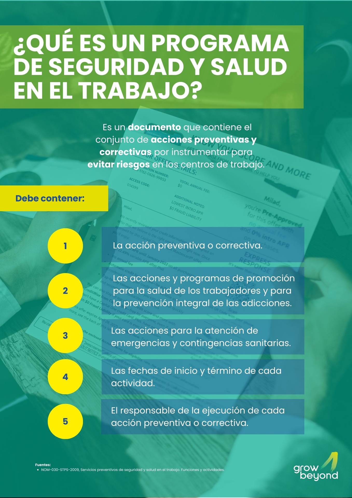 Programa de Seguridad y Salud en el Trabajo