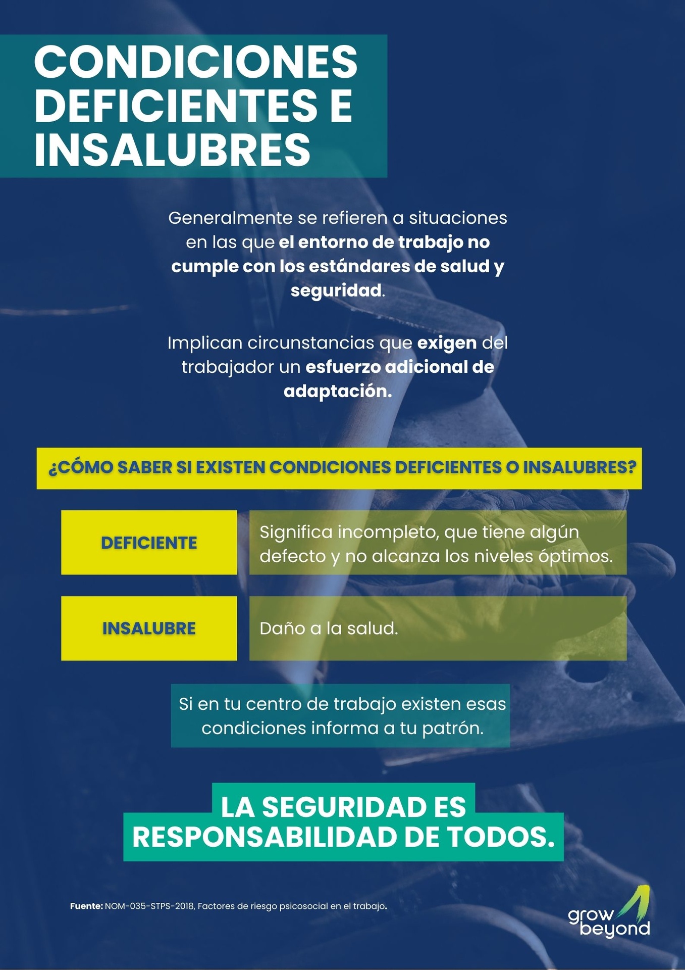 Condiciones Deficientes e Insalubres
